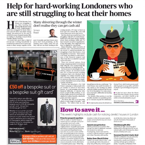 Evening Standard - On The Money